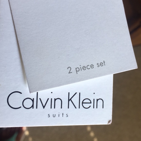 Sold! Calvin Klein 2 Piece Suit Black Size 2 NWT - Picture 7 of 8